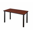 thumbnail image 2 of Regency MT4224CHBPBK 42 X 24 Po Kee Training Table - Pattes de Poteau Cerise et Noires, 2 of 3