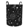 thumbnail image 2 of Balery Space Galaxy Round Laundry Basket with Handles Waterproof Freestanding Laundry Hamper for Clothes Toys in the Dorm and Family-Medium, 2 of 8