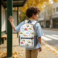 thumbnail image 6 of Tractor and Excavators White Pattern 17" School Backpacks for Teens,Waterproof Oxford Fabric,S-Shape Padded Straps for School,Travel,Hiking,Camping, 6 of 6