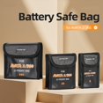 thumbnail image 3 of Explosion-Proof Battery Safety Storage Bag for DJI Avata 360 Fire-Resistant Protective Pouch, 3 of 9