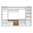 thumbnail image 4 of Cocina Integral Completa 330cm Madesa Glamy Blanco/Marrón, 4 of 8
