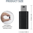 thumbnail image 2 of Mini Usb To Usb C Adapter - 4pcs Mini Usb Male To Type C Female Convert Adapter For Mp3 Players, 2 of 5