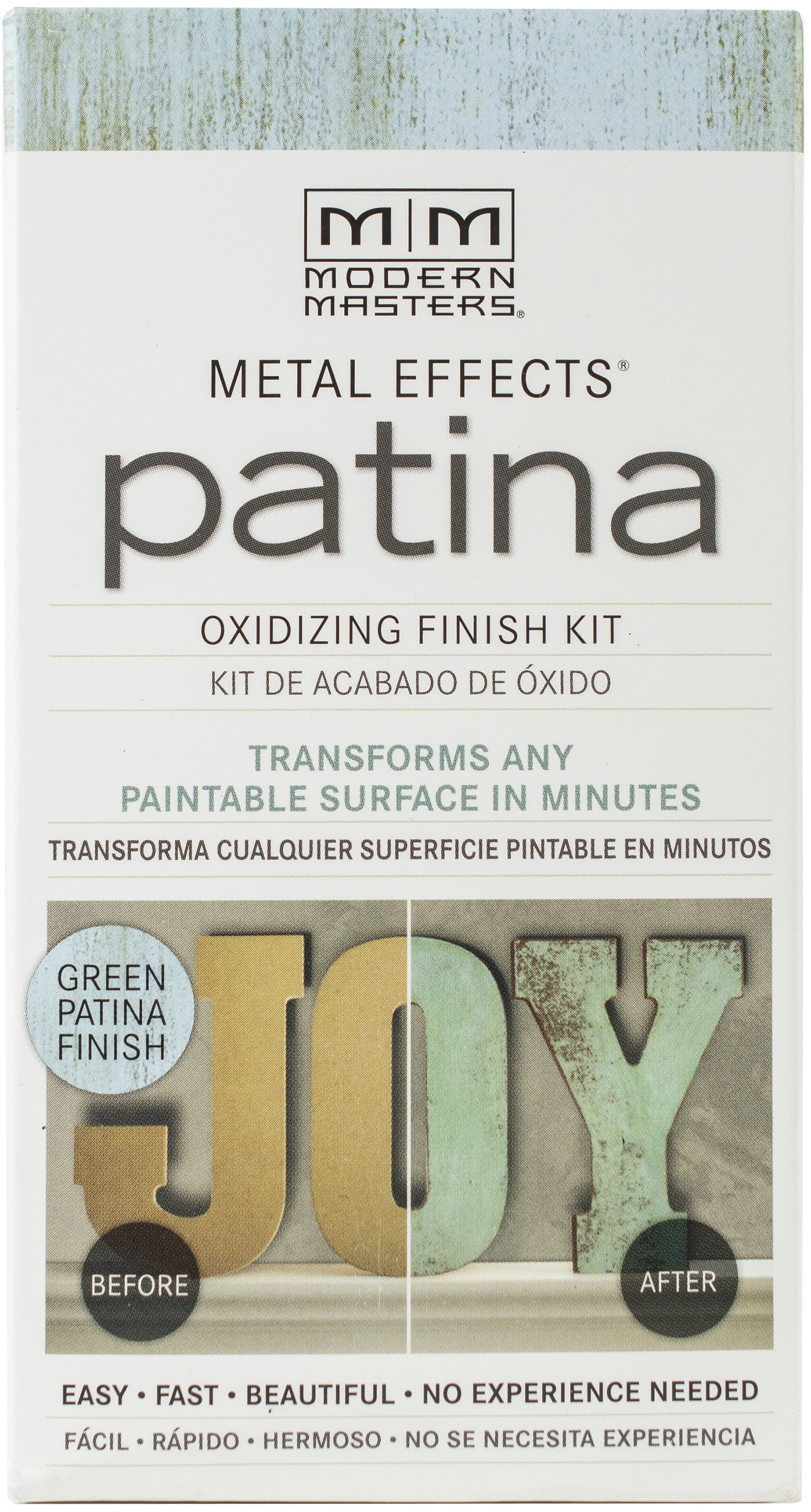 Modern Masters Metal Effects Oxidizing Finish Kit-Green Patina