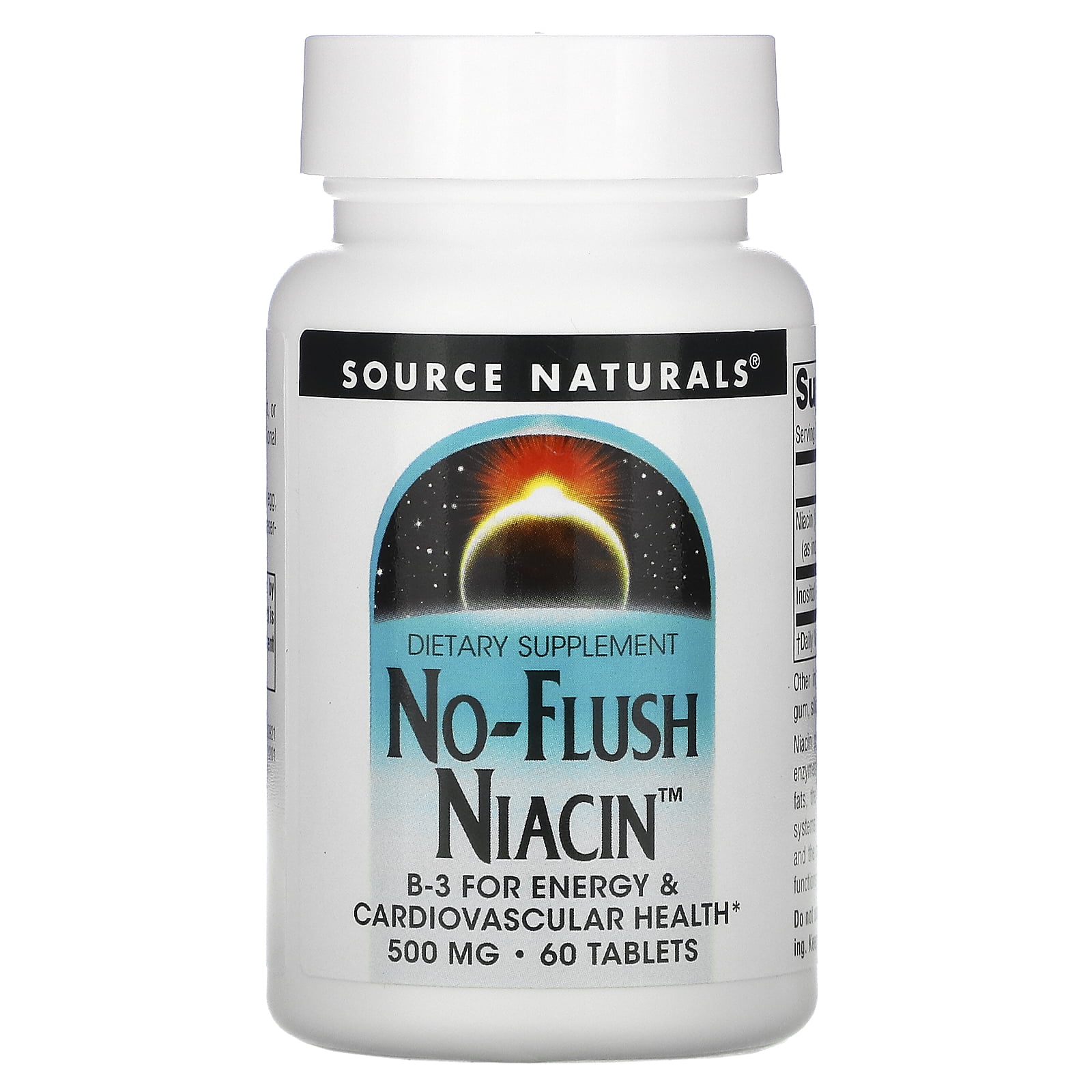 Source Naturals Source Naturals  No-Flush Niacin, 60 ea