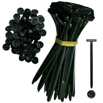 Nylon universal cable tie buckle fixing buckle 20 packNylon Cable Tie Buckle – Heavy Duty Zip Ties Holder with Pin & Button Design Plastic Cable Ties Tool Fasteners Car Body Zipties for Car Daily