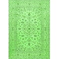 thumbnail image 1 of Ahgly Company Indoor Rectangle Medallion Green Traditional Area Rugs, 2' x 5', 1 of 1