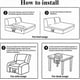 thumbnail image 4 of Sofa Storage Bag Remote Control Mobile Phone Storage Box Sofa Armrest Storage Bag, 4 of 5