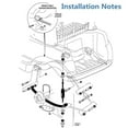 thumbnail image 7 of 4 Set for Club Car Bushing Kit, Golf Cart Rear Leaf Spring Bushing Kits for / Gas/Electric 1015583, 7 of 7