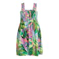 thumbnail image 5 of Terra & Sky Women's Plus Size Smocked Sun Dress, 5 of 6