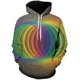 thumbnail image 1 of "Xishao Sudadera con Capucha De Llamas Coloridas para Hombre Y Mujer, Ropa De Abrigo Fluorescente 3D, Chaqueta Divertida Negra, Otoño E Invierno" Xishao ropa, 1 of 2
