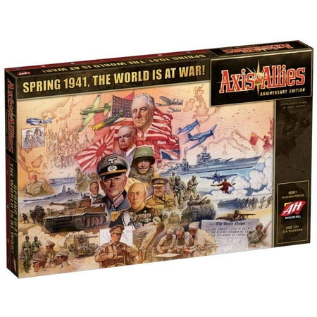 Axis & Allies Anniversary Edition Board Game (Axis And Allies Best Version)