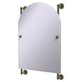 thumbnail image 2 of Waverly Place Collection Arched Top Frameless Rail Mounted Mirror in Antique Bronze, 2 of 2