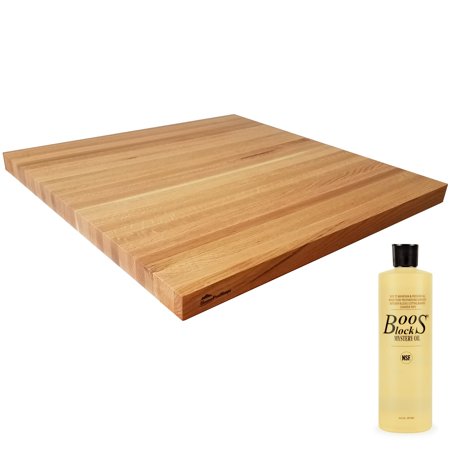 HomeProShops Wood Butcher Block Cutting Board - 1-1/2