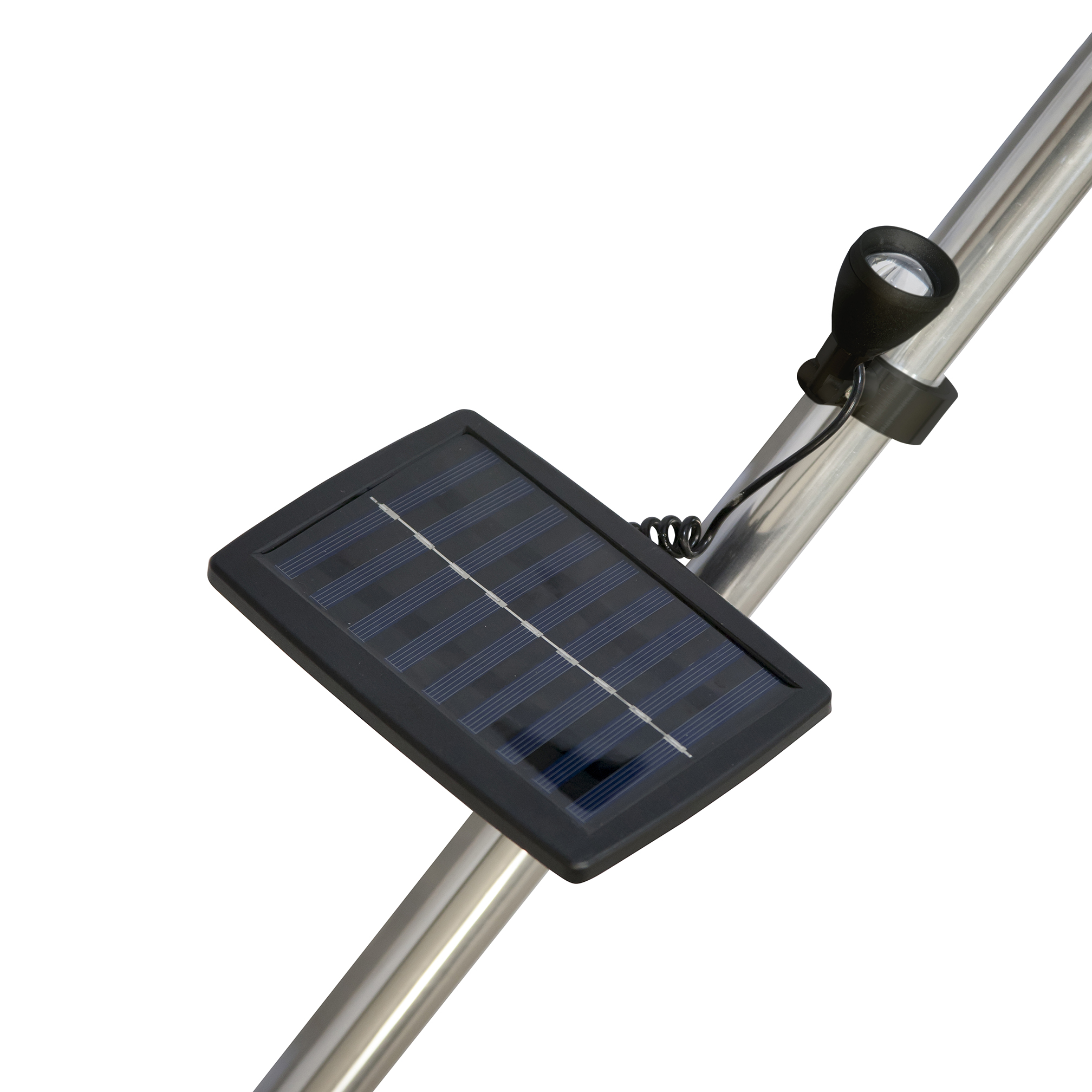 Plastic Solar Flagpole Light for Flags by Valley Forge, Compatible with 1" or 1.25" Flagpole - image 4 of 5