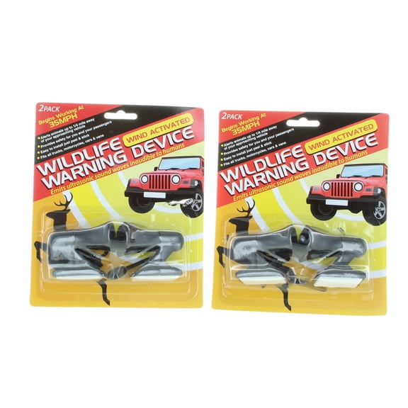 Deer Warning Whistle Animal Alert Device for Car Safety Accessory 2 Pairs