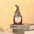 thumbnail image 3 of FAMTKT Christmas Gnomes Christmas Decorations Christmas Gifts New Luminous Santa Faceless Christmas Ornaments Wooden Christmas Gnome Decor for Home Office Table Xmas Party Ornament Gift, 3 of 4