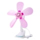 thumbnail image 1 of Ventilador de sobremesa con clip, moderno, eléctrico, silencioso, mini ventilador de escritorio personal Rosa, 1 of 9