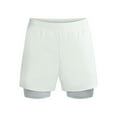thumbnail image 3 of Athletic Works Men's and Big Men's 2 in 1 Gym Shorts with Liner, 6" & 8" Inseams, Sizes S-3XL, 3 of 5