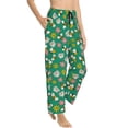 thumbnail image 2 of Fotbe Flying Bees Women's Pajama Pants,Sleepwear Pants,Pj Bottoms Drawstring And Pockets-XX-Large, 2 of 9