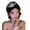 Silver, variant on Sparkling Beret Hat Hair Clip with Snowflakes Decors Women Hair Styling Tool