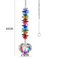thumbnail image 3 of Adorno De Cristal Crystal Love Light Catcher- Colgante colgante Regalos del día de San Valentín (colorido) Wdftyju Libre de BPA, 3 of 3