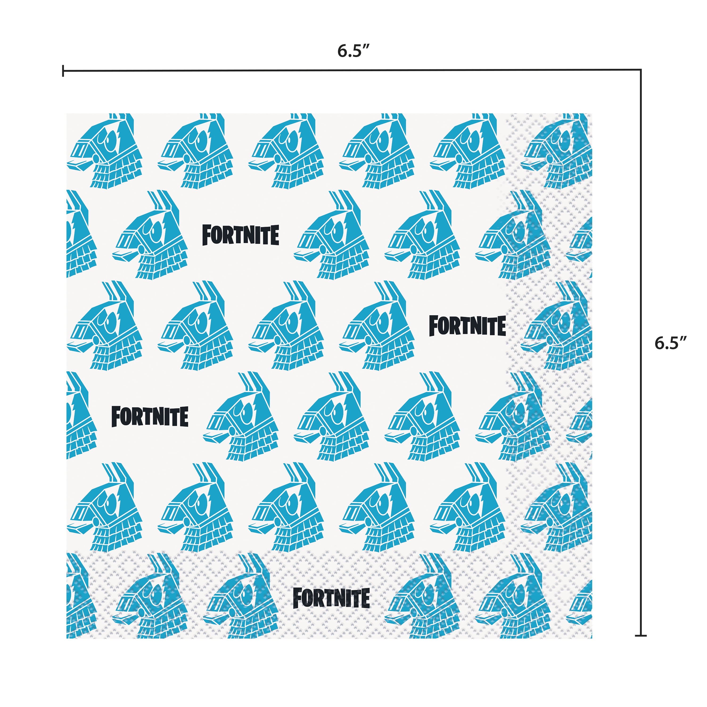 Fortnite Birthday Paper Luncheon Napkins 6.5in 16ct