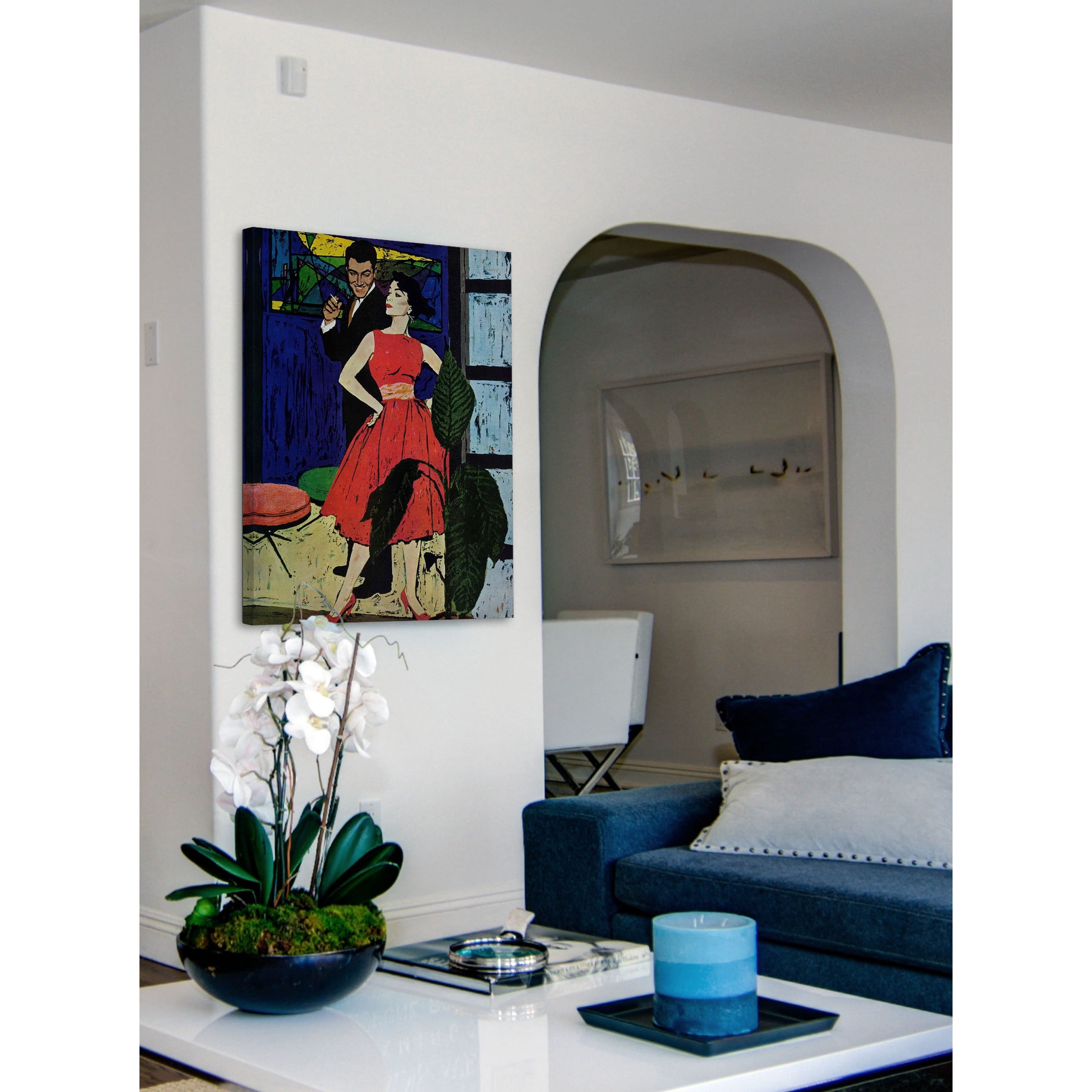 Marmont Hill "Marriage Bait" by Morgan Kane Painting Print on Canvas