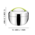 thumbnail image 2 of Stainless Steel Insulated Lunch Box Insulated Wide Mouth Lunch Box Suitable For Students And Office Workers Convenient And Portable, 2 of 3