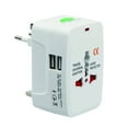 thumbnail image 1 of Universal Adapter Dual USB Power Charger Converter All in Converter International Travel Electric Plug Portable All in One Converting Socket, 1 of 9