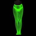 thumbnail image 4 of Aocisk Glow In The Dark Fishnet Stockings with Striped Luminous Pattern Out Tights for Women Night Party Wear Light Purple One Size, 4 of 4