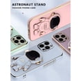thumbnail image 3 of Carcasa De Astronauta De Lujo Para iPhone 11 12 13 Pro MAX 7 8 Plus X XS XR 13 ProMax 7 + 8 + 7Plus 8Plus Caso 3D Espacio De Moda Chapado En La Lente De La Cámara Cubierta Protectora, 3 of 4
