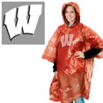 thumbnail image 1 of Wincraft 9960625320 NCAA Wisconsin Badgers Rain Poncho, 1 of 1