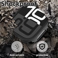 thumbnail image 4 of 5 Piezas Funda con Protector Pantalla Compatible con Apple Watch Series 11/Series 10 42mm, PC Carcasa HD Cristal Templado Protector Ultra-Thin Anti-Rasguños, Claro, Negro, Verde, Plata, Rosa, 4 of 12