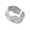 Silver, variant on Irregular Folding Open Rings for Women Stainless Steel Silver Gold Plated Band Geometric Minimalist Personalized Gift Jewelry Silver 8