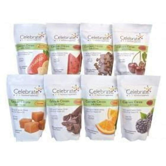 Celebrate Sugar-Free Calcium Citrate Soft Chews 500mg - Available in 10 Flavors! Flavor: Caramel, Size: 270 count
