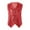 Red, variant on Sequin Vest for Boys Solid Glitter Party Waistcoat Sleeveless Shirt, Sizes 16-17