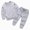 R599-Grey, variant on NOLDARES Toddler Baby Girl Clothes Fall Winter Outfits Infant Girl Sweatshirt Top Pants Set Toddler 2Pcs Clothes(Grey,3-4 Y)