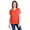 VN ORANGE/ BD WH, variant on LAT Ladies' Football Fine Jersey T-Shirt - 3537
