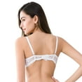 thumbnail image 5 of Varsbaby Sexy lace Bra Half Cup Push Up UnderwearThin Cotton Women Bras, 5 of 8