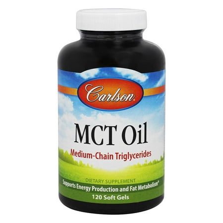 Carlson Labs - MCT Oil - 120 Softgels