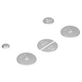 thumbnail image 2 of Couvercle de Bouton de Console, Sticker de Bouton de Console sur 6pcs pour le Style Intérieur de Voiture pour le Décor de Bouton de Console, 2 of 8