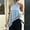Sky Blue, variant on Women's Elegant Satin Halter Sleeveless Solid Color Top – Irregular Hem with Lace Splicing Backless Cutout Detail Apricot,L