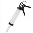 thumbnail image 1 of CNKOO Sausage Stuffer  Homemade Manual Sausage Maker  Fast Meat Stuffer Filler Sausage Press Filling Tools  Hot Dog Stuffer with 3 Size Filling Tubes for Household Use, 1 of 7