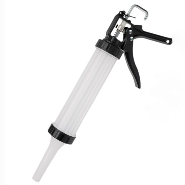 CNKOO Sausage Stuffer Homemade Manual Sausage Maker Fast Meat Stuffer Filler Sausage Press Filling Tools Hot Dog Stuffer with 3 Size Filling Tubes for Household Use