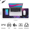 thumbnail image 4 of Boost Your Game Performance with our Non-Slip, Large Mouse Pad. Dazzling Galaxy Design, Sturdy Stitched Edges. Perfect for Keyboards and Desk Setup - 31.5x11.8inch., 4 of 7