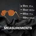 thumbnail image 5 of Oakley OO9288 Sielo Round Shaped Polarized Sunglasses for Women - Includes Official Eyewear Kit - Polished Brown Tortoise Frame with Prizm Bronze Lens, 5 of 6