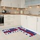 thumbnail image 2 of Juego de 2 alfombrillas de cocina de terciopelo de cristal con el logotipo del equipo de fútbol Bills, alfombrilla absorbente antideslizante para el hogar, el dormitorio y la cocina, 2 of 6