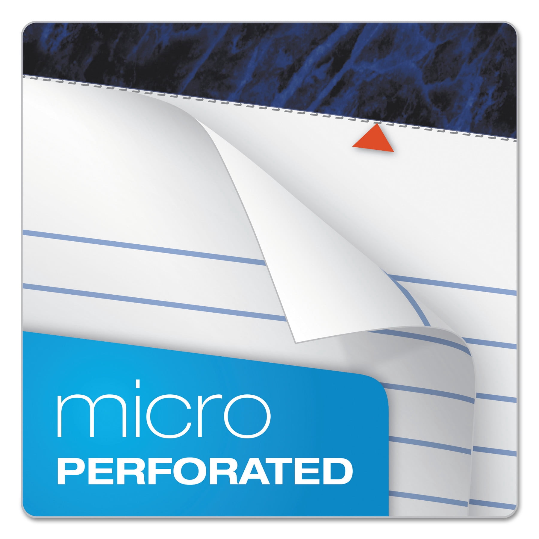 Ampad Gold Fibre Pads 8 1/2 x 11 3/4 White 50 Sheets Dozen 20070