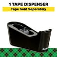 thumbnail image 3 of Scotch Desktop Tape Dispenser, Black, Holds 1" Core Tape, 1 Dispenser, 3 of 10