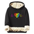 thumbnail image 2 of Sudadera con capucha para hombre, informal, de moda, con estampado de San Valentín, de manga larga, con bolsillo, de poliéster, 2 of 4